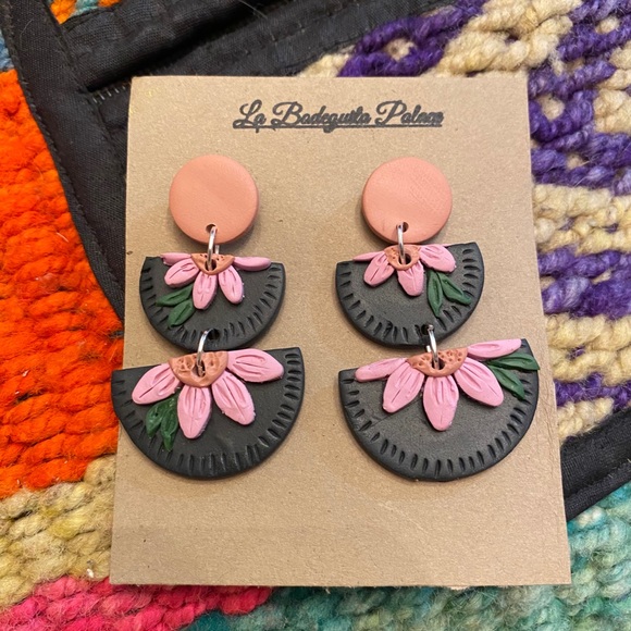 Floral Dangles - Picture 4 of 4